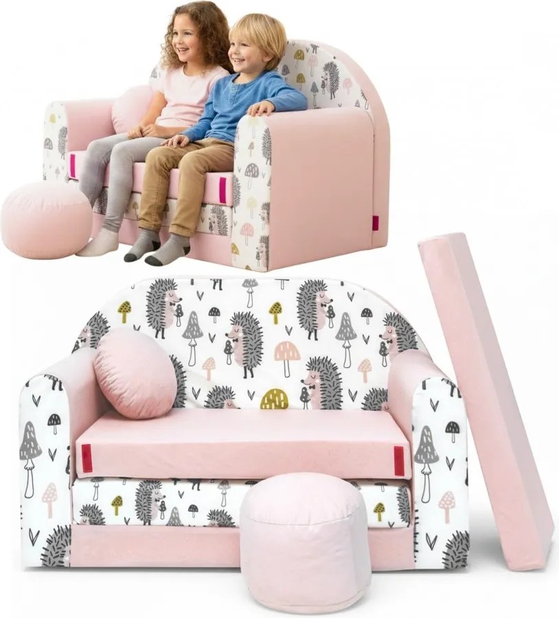 Kanapa/sofka Dla Dziecka, Piankowa Rozkładana 160cm - Hx1