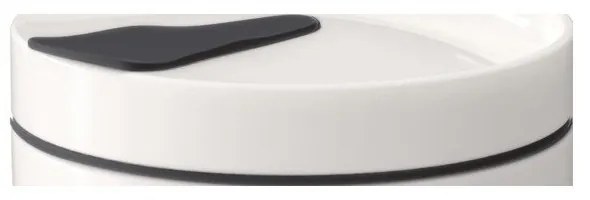 Biały porcelanowy kubek podróżny Villeroy &amp; Boch Like To Go, 290 ml