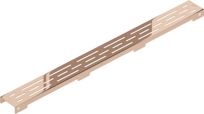 Mexen Flat M01 maskownica do odpływu liniowego 60 cm, różowe złoto - 1620060