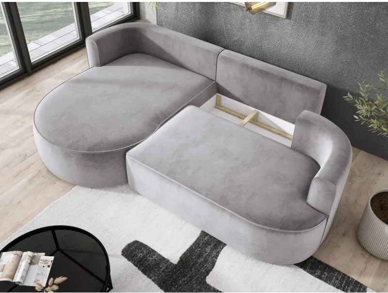 Narożnik FIORE L wolnostojący Lewostronny tkanina Salvador 14 WERSAL