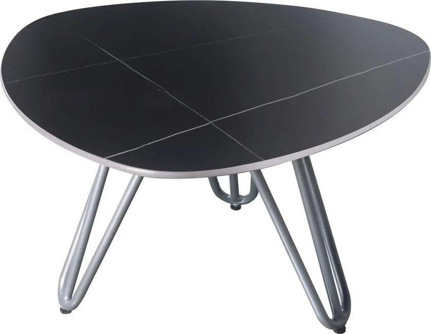 Stolik ogrodowy z kamiennym blatem 68x67,5 cm Alina – Garden Pleasure