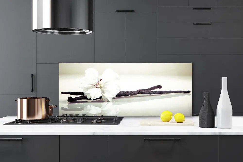 Panel Szklany Subtelna Elegancja Kwiatu