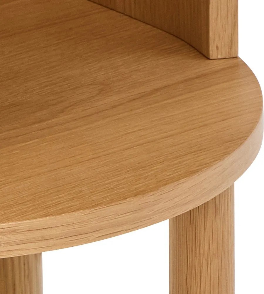 Szafka nocna w dekorze dębu w jasnym naturalnym kolorze Paron – Actona