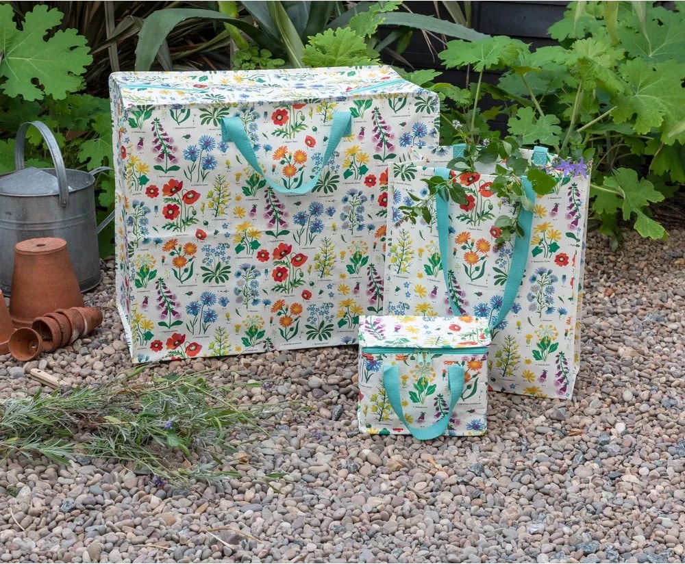 Pojemnik do przechowywania ubrań z plastiku z recyklingu 58x28x48 cm Wild Flowers – Rex London