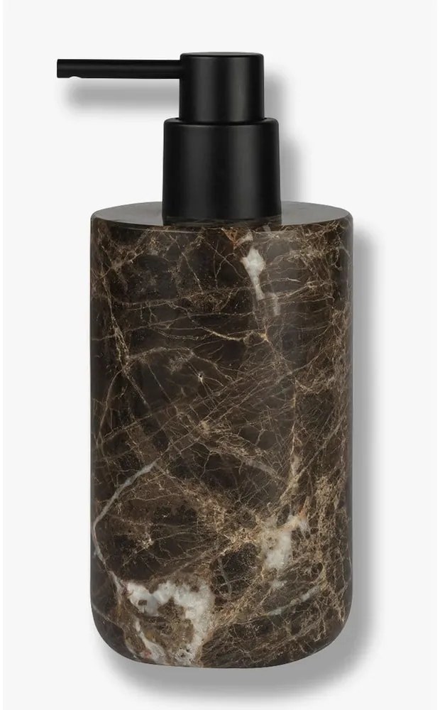 Brązowy marmurowy dozownik do mydła 200 ml Marble – Mette Ditmer Denmark