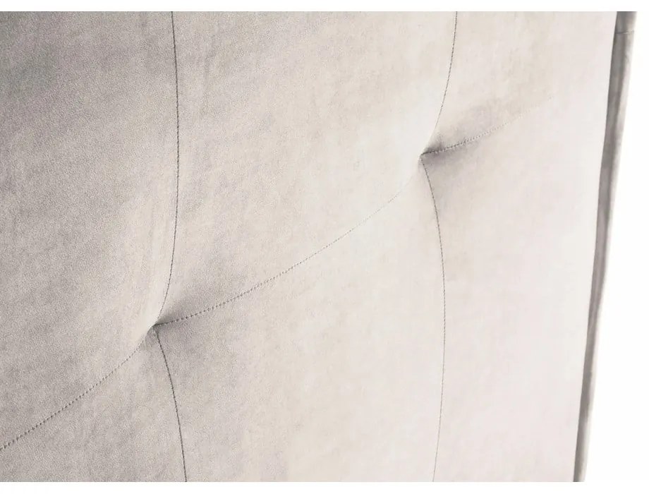 Kremowy zagłówek 140x120 cm Monica – Milo Casa