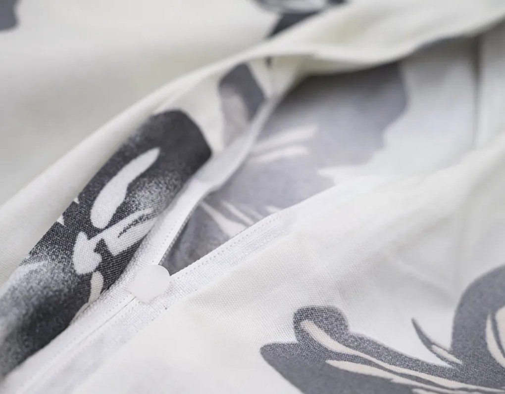 PrzytulneMieszkanie.pl PrzytulneMieszkanie.pl Pościel z mikrofibry BLACK BUTTERFLY kremowa Rozmiar pościeli: 2 szt 70 x 80 cm | 160 x 200 cm