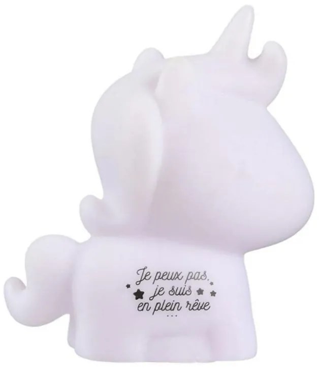 Dziecięca lampka nocna LED UNICORN 10x7,5 cm