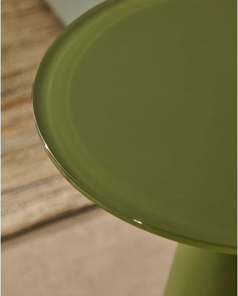 Okrągły stolik ze szklanym blatem ø 35 cm Wilshire – Kave Home