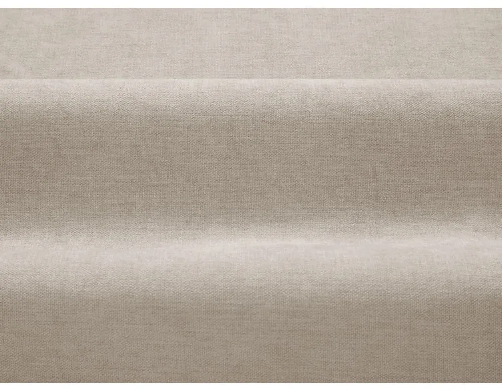 Kremowe tapicerowane łóżko dwuosobowe ze schowkiem ze stelażem 140x200 cm Jason – Windsor &amp; Co Sofas