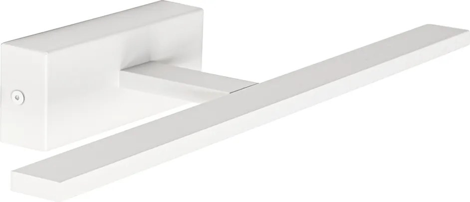 Lampa ścienna biała 41,5 cm w komplecie z LED IP44 - Jerre