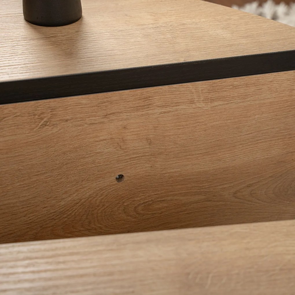 Stolik kawowy Orion Honey Oak Black