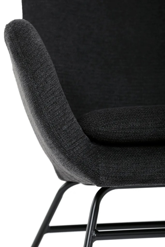 Fotel bujany BK2, czarny