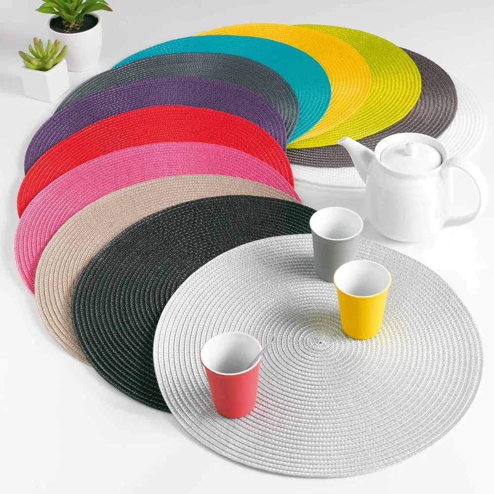 Plastikowa mata stołowa ø 35 cm Zebulon – douceur d'intérieur
