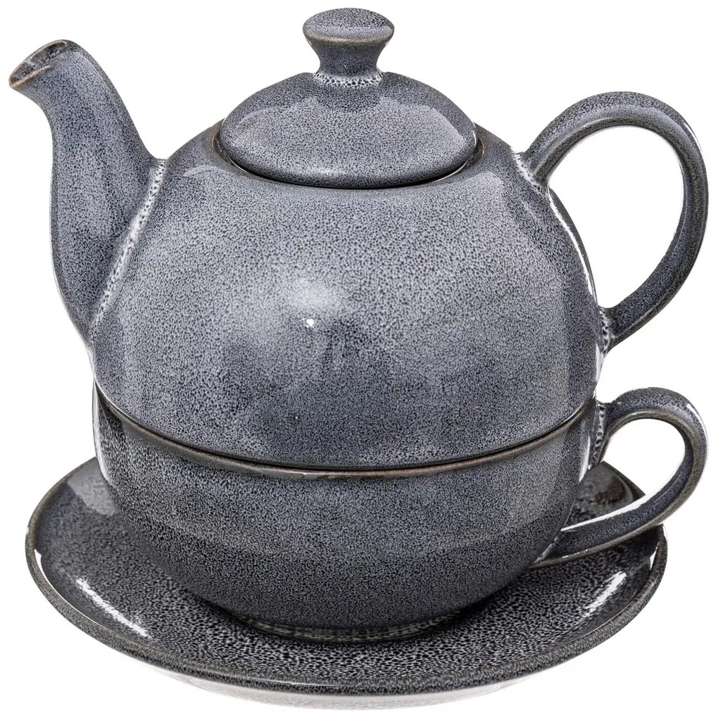 Dzbanek z filiżanką CALLIE, ceramiczny, 500 ml