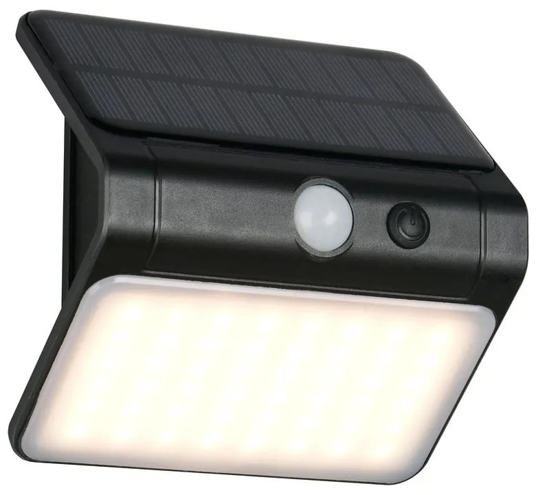 Zewnętrzna solarna lampa ścienna LED (wysokość 12 cm) Olinda – Reality