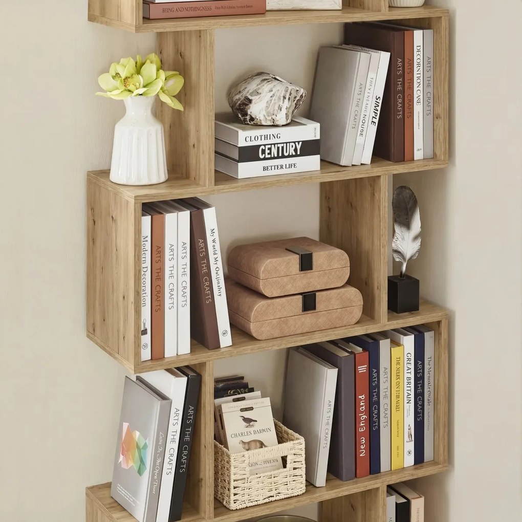PROMOCJA Biblioteczka TAYLOR ARTISAN z 6 półkami, 70x190 cm II jakość