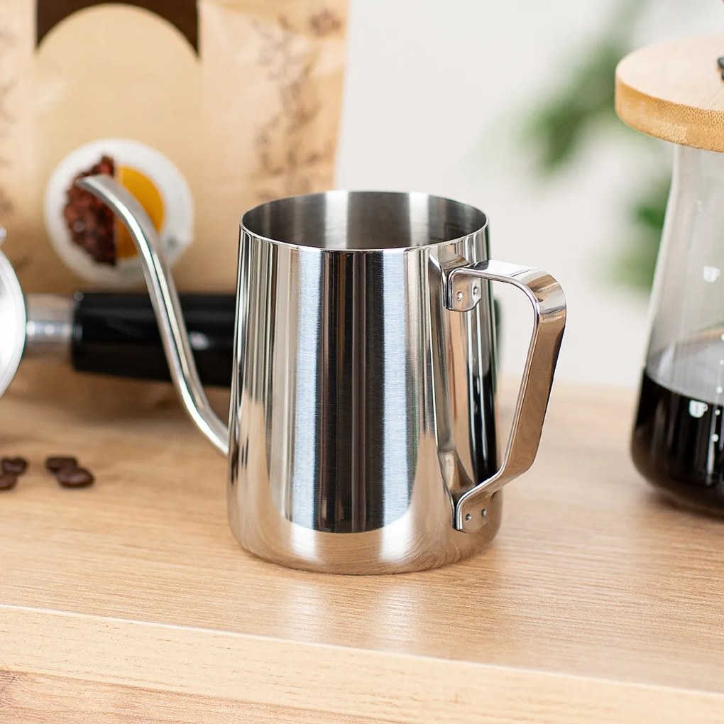 4Home Dzbanek nierdzewny do kawy przelewowej, 350 ml