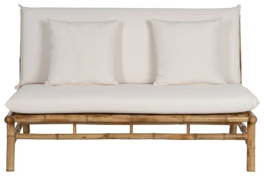 Biała sofa 135 cm Bamboo – Ixia