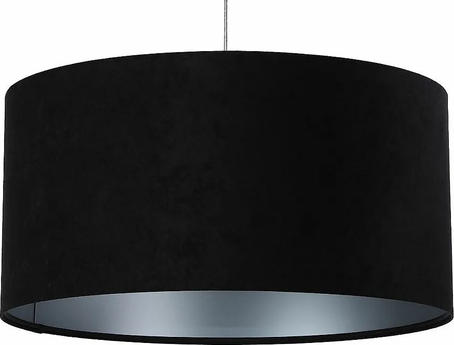 Lampa wisząca HOME 50 czarna/srebrna