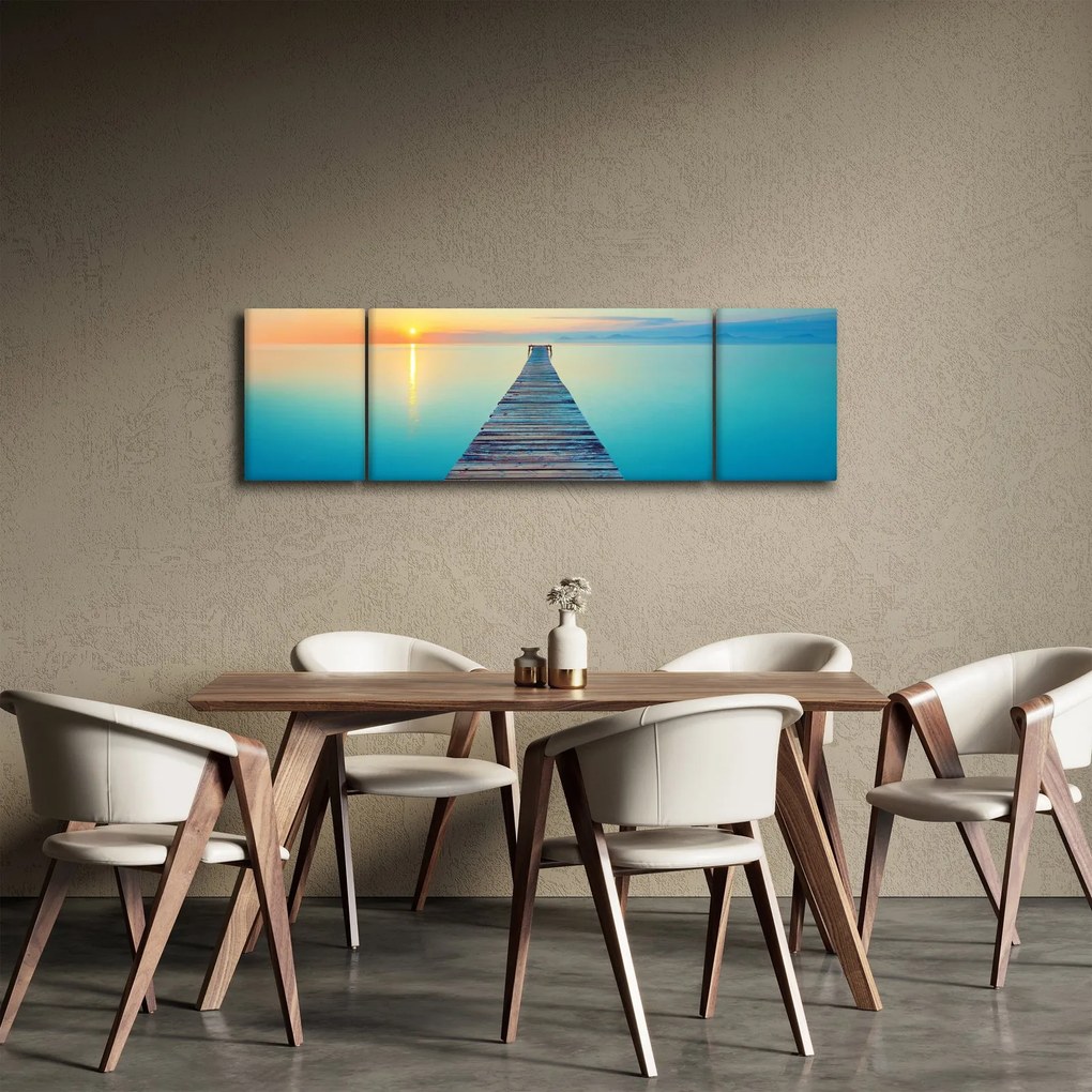 Obraz - Molo do nieskończoności (170x50 cm)