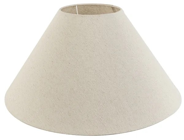 Klosz do lampy beżowy | 50/17,5/25 cm