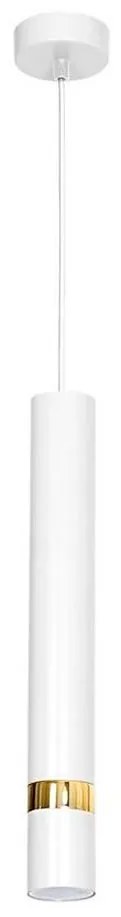 Lampa wisząca na przewodzie JOKER 1xGU10/25W/230V biała/złota