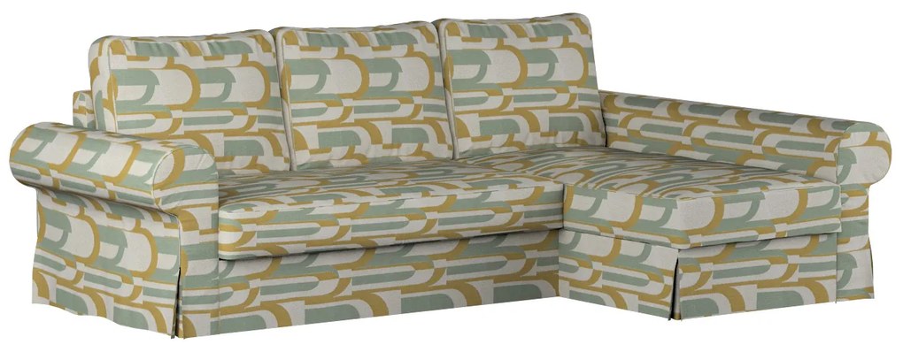 Pokrowiec na sofę Backabro rozkładaną z leżanką