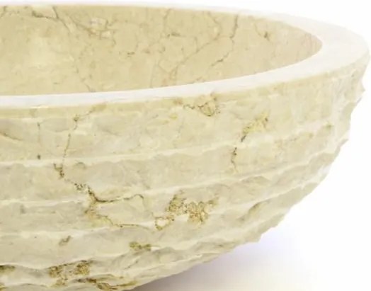 DIVERO Umywalka nablatowa z naturalnego kamienia Sanremo