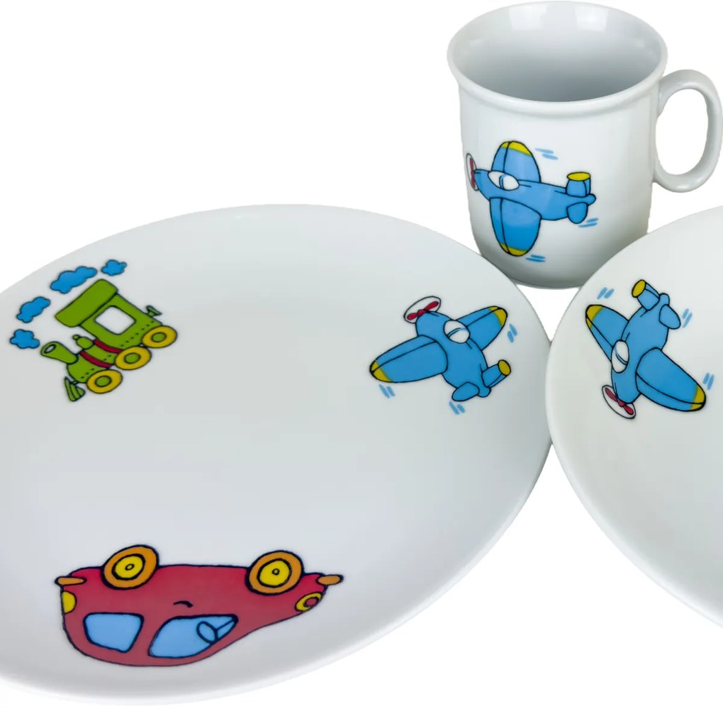 Thun 3-częściowy zestaw obiadowy dla dzieciTransport