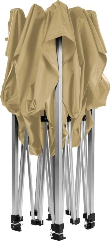 INSTENT PRO Namiot ogrodowy 3 x 3 m, szampański + 2 ściany b