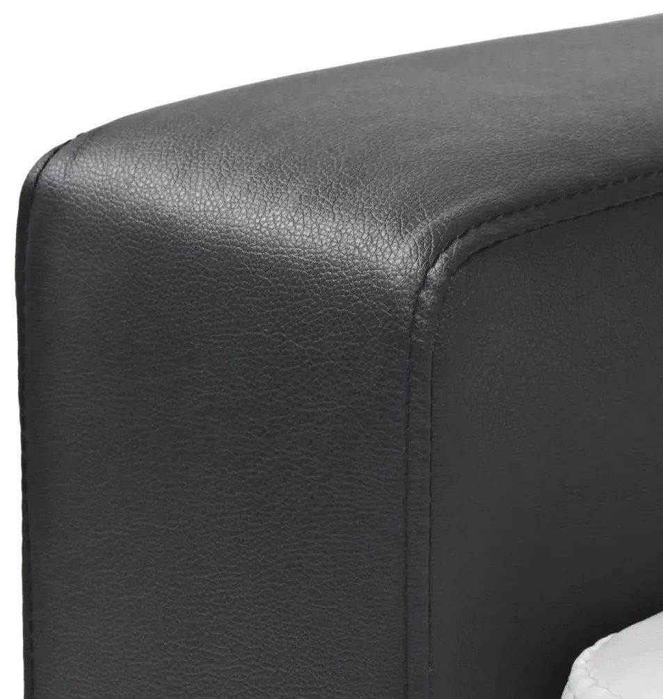 Biała kanapa tapicerowana, rozkładana – Optero