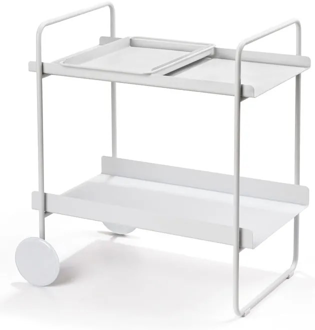 Metalowy barek na kółkach 40.5x61 cm A-Cocktail – Zone