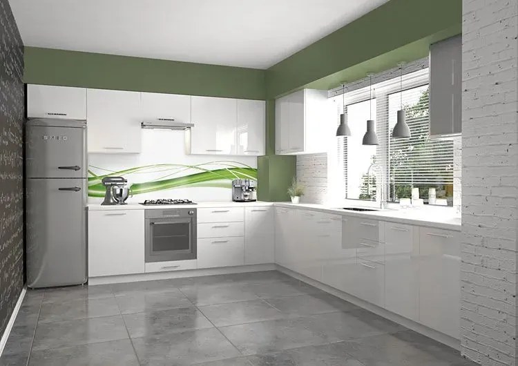 Kuchenna szafka do zabudowy lodówki dąb miodowy decor C8-S11