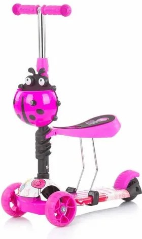 Chipolino Hulajnoga z pałąkiem Kiddy Evo 3w1, Lollipop