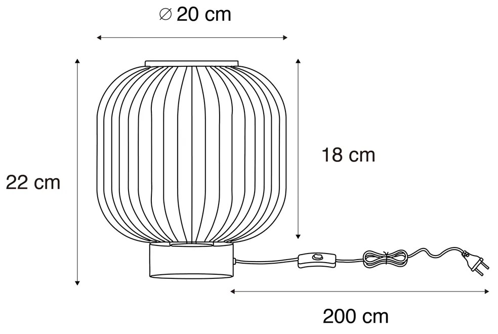 Lampa stołowa art deco mosiądz - Karel ArtDeco Oswietlenie wewnetrzne
