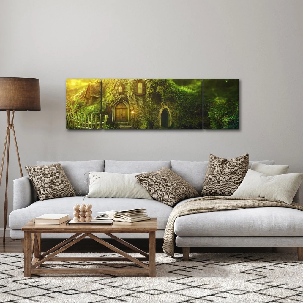 Obraz - Bajkowy las (170x50 cm)