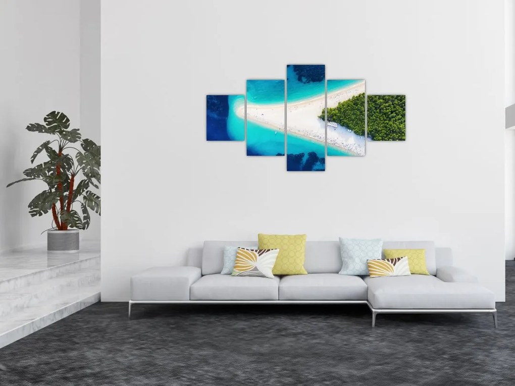 Obraz - Ostrav Hvar, Chorwacja (125x70 cm)
