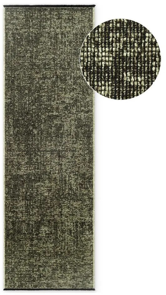 Zielony chodnik 80x250 cm Prisma – Elle Decoration