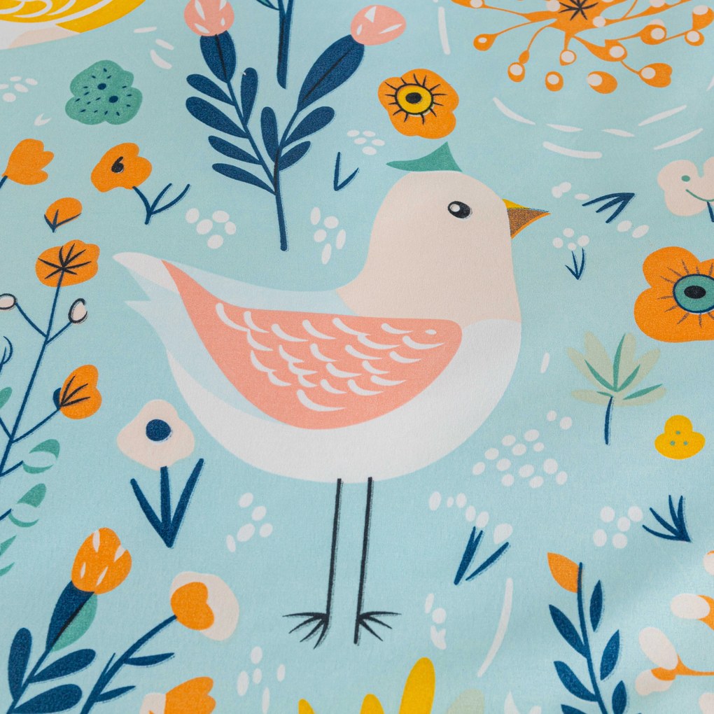 PrzytulneMieszkanie.pl PrzytulneMieszkanie.pl Pościel z mikrofibry SPRING TWEET kolorowa Rozmiar pościeli: 2 szt 70 x 90 cm | 200 x 220 cm