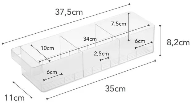 Organizer do lodówki Tower – YAMAZAKI