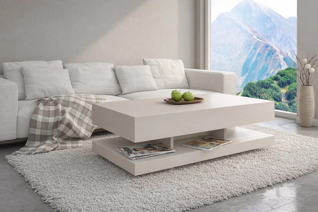 Stolik kawowy Tora 120x60 cm, kolor kaszmirowy