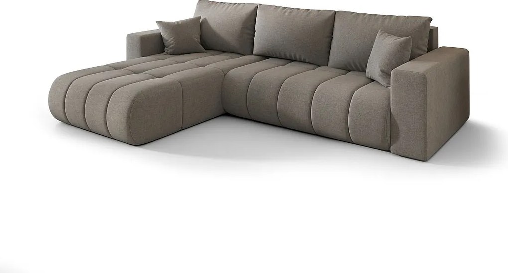 Narożnik BEDANTE MILO PREMIUM L Wind 21 lewy z funkcją spania Mebel łączący wygodę i nowoczesny design