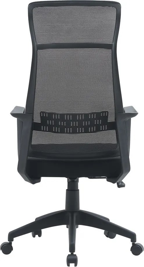 Czarne tapicerowane krzesło biurowe Hoboken – Yes Everyday