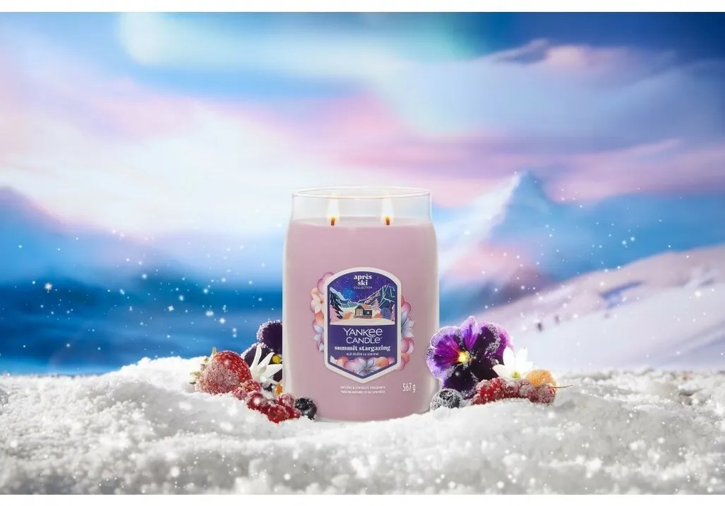 Yankee Candle Duża świeca zapachowa Signature Summit Stargazing, 567 g, L