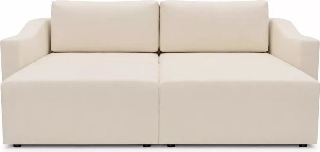 Sofa Serenity z funkcją spania i pojemnikami na pościel – nowoczesna, wygodna