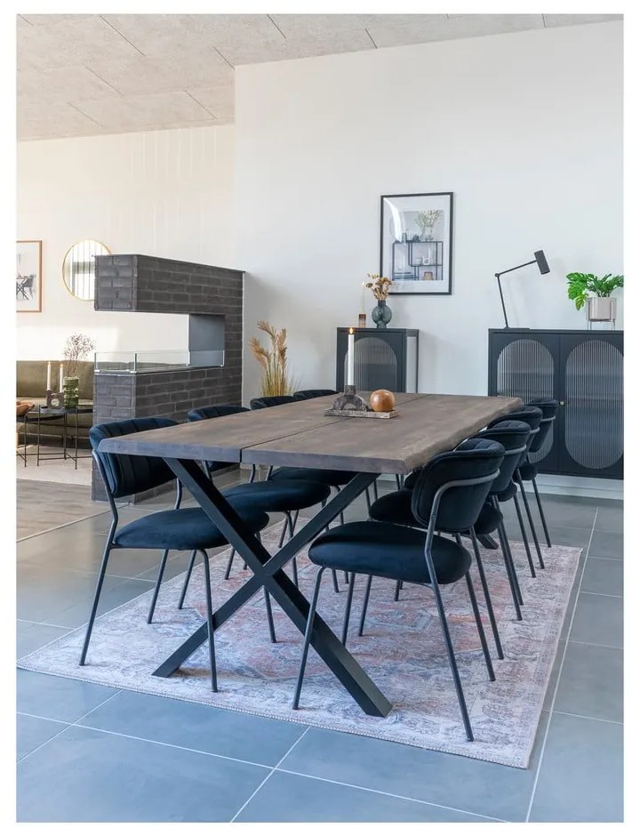 Stół z blatem z drewna dębowego 95x240 cm Toulon – House Nordic