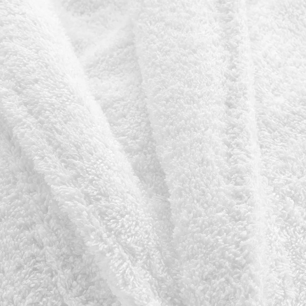 Biały bawełniany szlafrok w rozmiarze M Tendresse – douceur d'intérieur