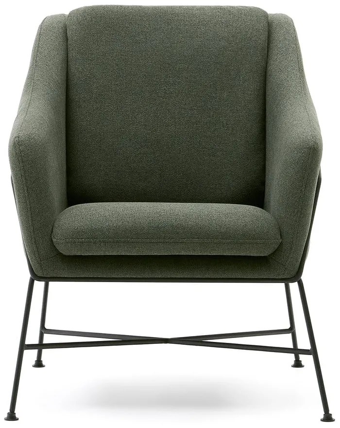 Zielony fotel Brida – Kave Home