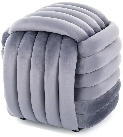 PUF BRUNI VELVET SZARY TAP. 252 SIGNAL